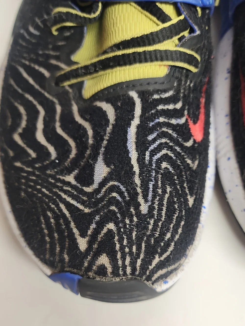 Nike KD Pop Art 2021 SZ 8/41 - Black/Blue/Yellow/Red Shoes Comfortsble Unique